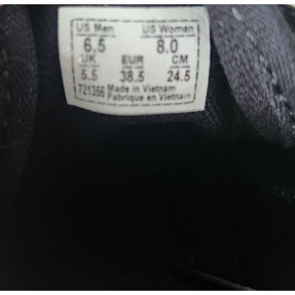 Vans Black Authentic Classic Lace Up Low Top Sneakers Men's 6.5 / Women's 8 - Picture 6 of 8